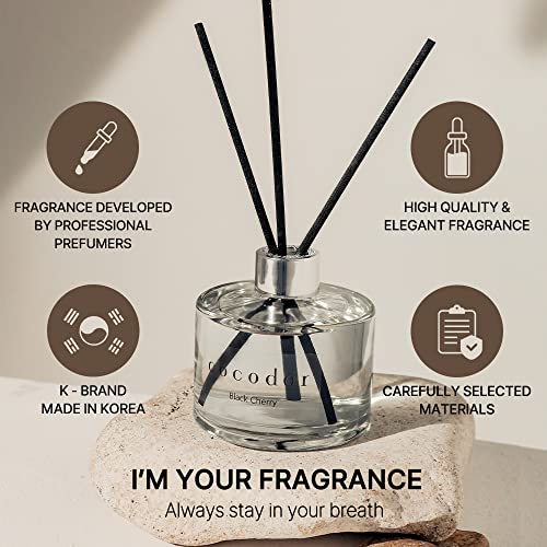 Refreshing Air Reed Diffuser Set, 6.7oz Home Fragrance Oil for Room Decor