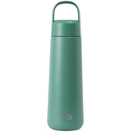 KOR Melrose 20oz Double Wall Insulated Water Bottle - Keeps Beverages Hot for 12hrs, Cold for 24hrs - Stainless Steel Design - Contoured Perfect Spout for Drinking
