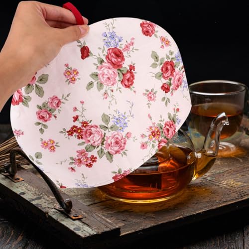 Vintage Floral Insulated Teapot Cozy - Cotton Tea Pot Warmer Cover