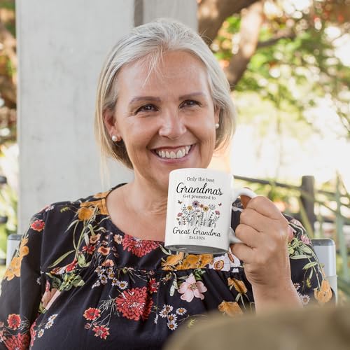 Nestura Great Grandma Mug est.2026 — Pregnancy Reveal Gift, Christmas, Birthday, Mother’s Day