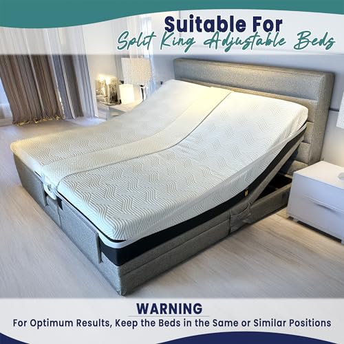 Split King Bed Bridge & Mattress Connector - Twin XL to King Gap Filler