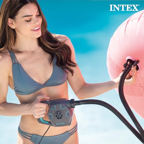 Intex QuickFill Air Pump - Gray / 38.9 CFM for Inflatable Pools & Devices