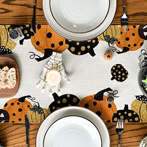 Artoid Mode 13 x 90 Inch Halloween Table Runner, 210 GSM Polyester