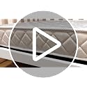 Hypoallergenic Baby Crib & Toddler Mattress - 52" x 27.6" x 5" Breathable Foam