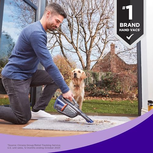 20V Cordless Handheld Pet Vacuum with Motorized Brush and PowerBoost