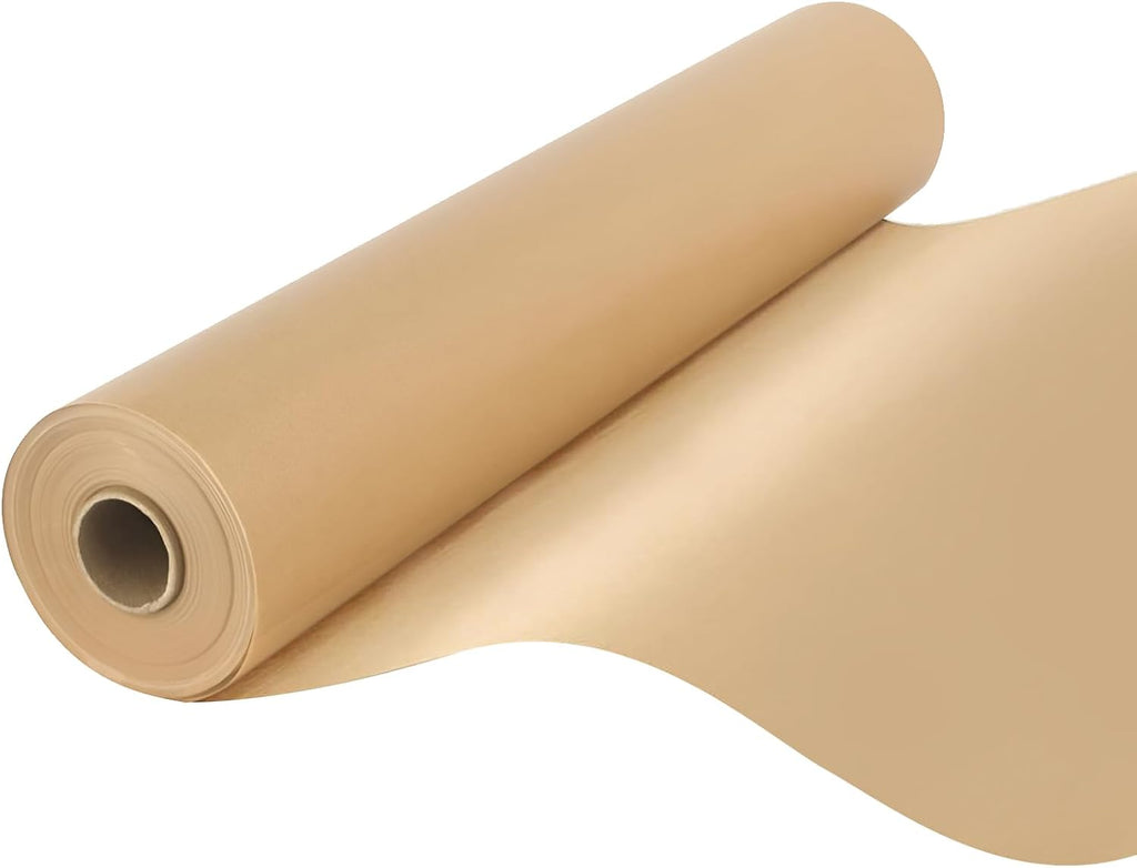Unbleached Parchment Paper - Heavy Duty Non-Stick Baking Roll | 15 in x 220 ft for Cooking & Air Frying
