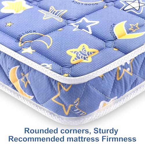 Firm Breathable Dual-Sided Crib & Toddler Mattress (52" x 27.6" x 5")