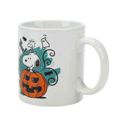 Bioworld Peanuts Trick Or Treat Snoopy 16 Oz. Ceramic Mug