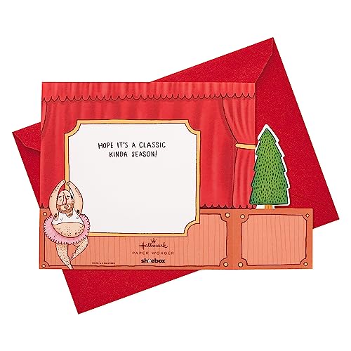 Butt Cracker Hallmark Paper Wonder Funny Pop Up Christmas Card