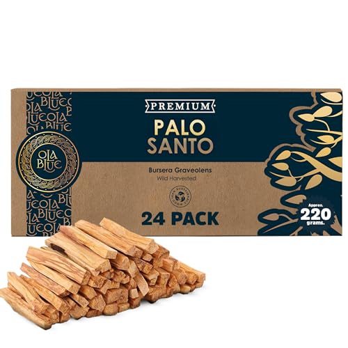 Palo Santo Smudging Sticks, 24 Pack - Ethically Harvested Sacred Wood