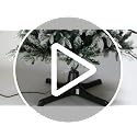 360 Rotating Christmas Tree Stand for Artificial Trees up to 7.5ft & 80lbs