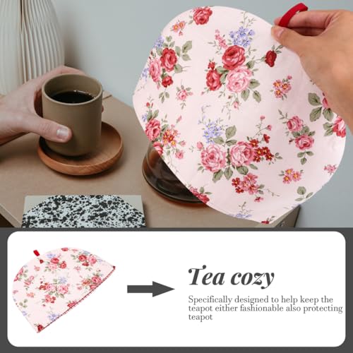 Vintage Floral Insulated Teapot Cozy - Cotton Tea Pot Warmer Cover