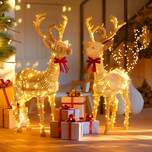 Minetom 33Ft 100 LED Fairy Lights Waterproof Silver Wire String Lights