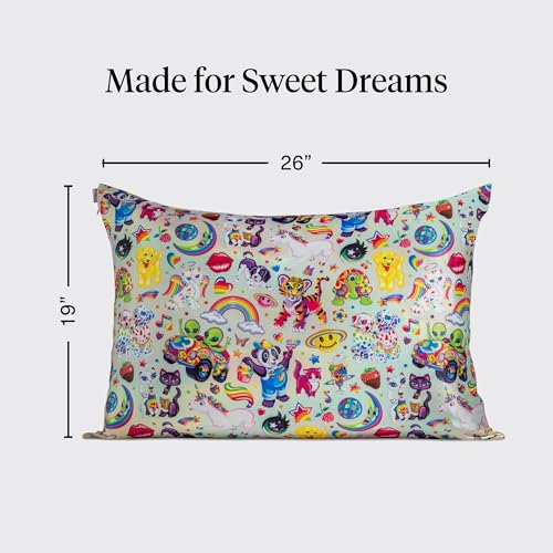 Lisa Frank x Kitsch Satin Pillowcase - The Fantastic World of