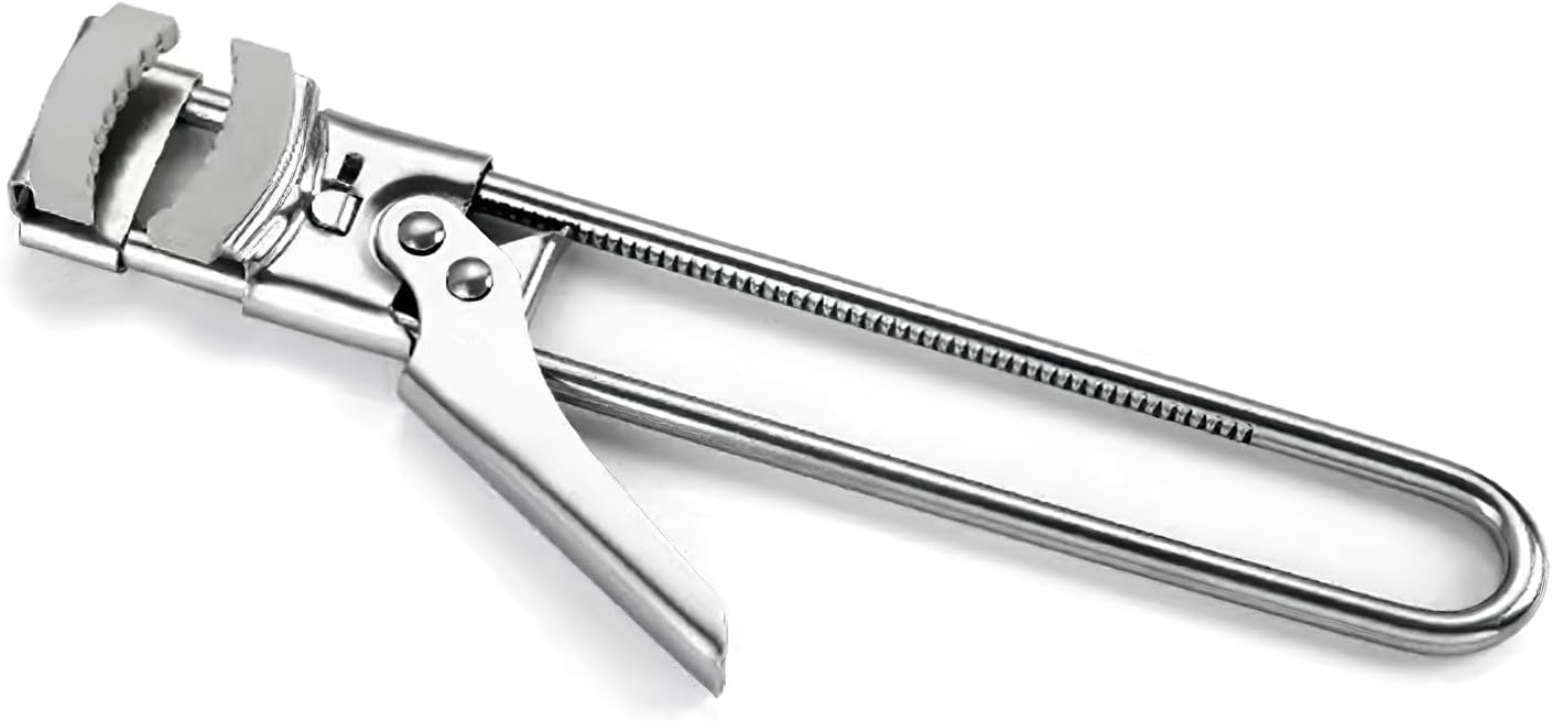 Skiennix Jar Opener - Adjustable Stainless Steel Lid Gripper for Weak Hands | Non-Slip Design for Seniors