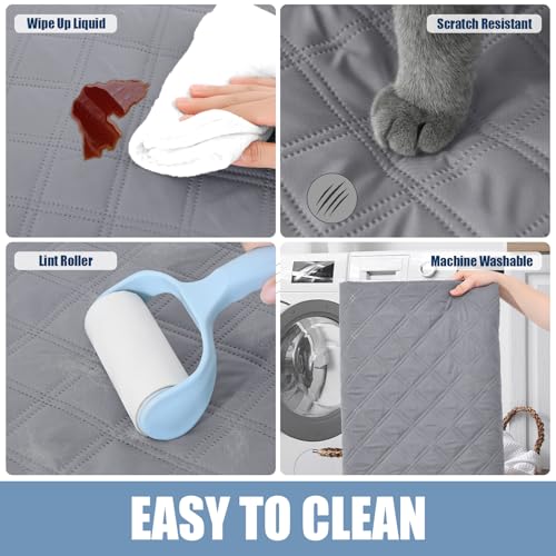 Waterproof Reversible Pet Couch Cover for Dogs & Cats - 30"x70"