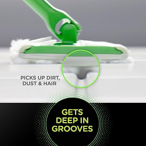 Heavy Duty Dry Sweeping Cloth Refills for Floor Cleaning, Unscented - 32 Count