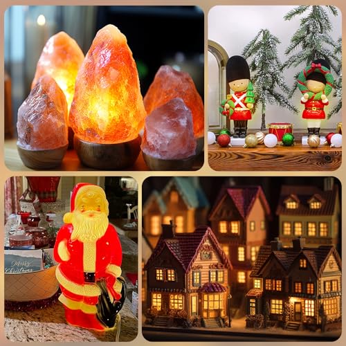5 LED C7 Replacement Light Cord for 10.5 ft Christmas Village Houses (2-Pack) – SURAIELEC