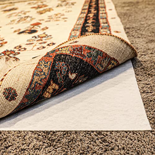 Non-Slip Rug Pad for Carpet, 4' x 6' Anti-Skid Gripper for Area Rugs