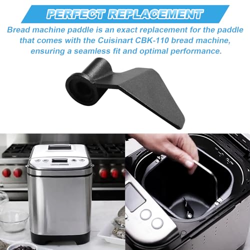 Cuisinart Bread Machine Kneading Paddle Replacement - Compatible with CBK-110KP