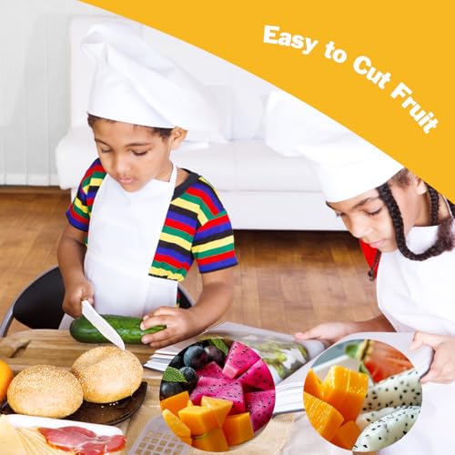 Kids Kitchen Knife Set 6-Piece Safe Toddler Cooking Tools