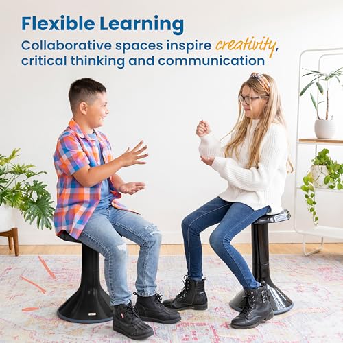18-Inch Active Wobble Stool for Flexible Seating and Posture Support