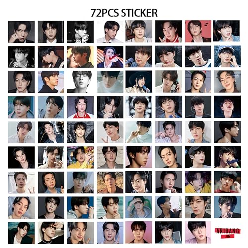 Collectible Photocard and Sticker Set - 127 Piece Fan Collection Kit