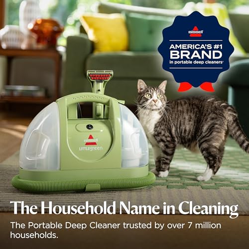 Bissell Little Green Portable Carpet Cleaner & Upholstery Vacuum
