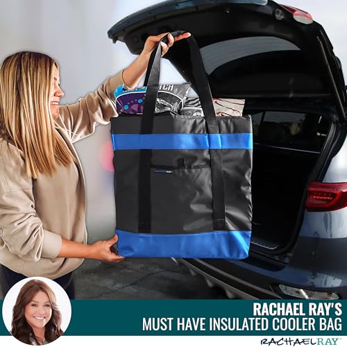 Rachael Ray Jumbo Chillout Thermal Tote, Insulated Soft Sided Cooler Bag