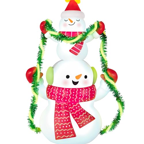 2025 Light It Up! Hallmark Keepsake Christmas Tree Ornament Snowmen with Lights