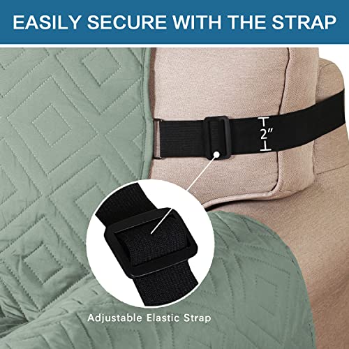 Reversible Loveseat Cover - Anti-Slip, Water-Resistant Protector