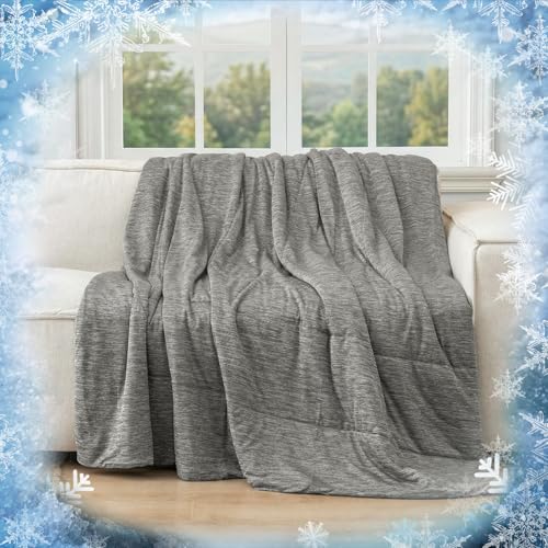 Cooling Blanket for Hot Sleepers - Soft Quilted Comforter