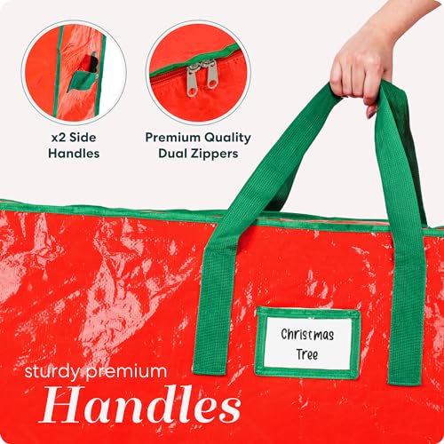 Waterproof Christmas Tree Storage Bag for 7.5 Foot Artificial Trees
