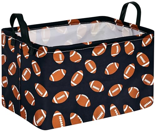 Collapsible Kids Toy Storage Bin - Linen Fabric Nursery Laundry Basket
