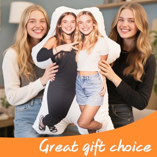 Custom Photo Pillow - Personalized Picture Throw Pillow for Gifts