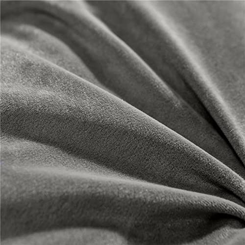 Triangular Headboard Pillow with Side Pockets - Grey Twin Wedge Cushion