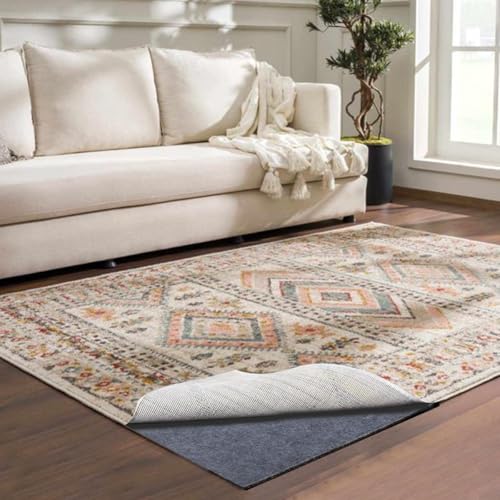 1/2 Inch Thick Felt Rug Pad - 9x12 Foot Extra Large Area Rug Liner