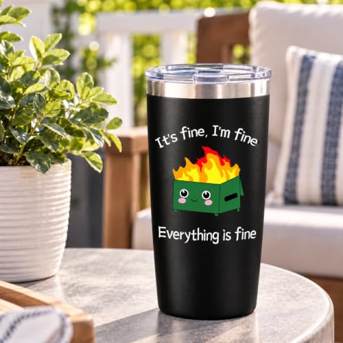Funny 20 oz Bosses Day Tumbler - Stainless Steel Anti-Leak Gift for Women