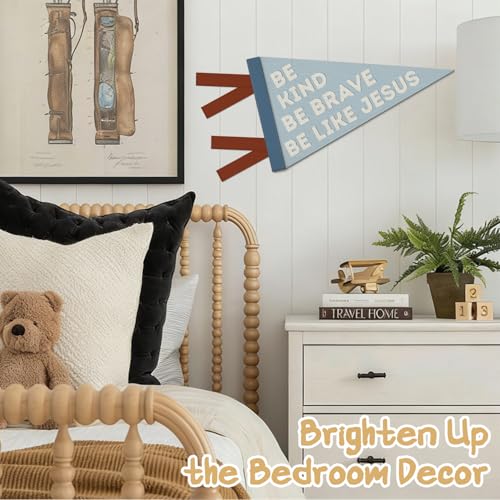 Inspirational Felt Wall Banner for Nursery, Kids Room Decor