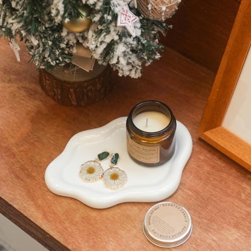 Ceramic Cloud Jewelry Tray Trinket Dish and Key Holder Bowl