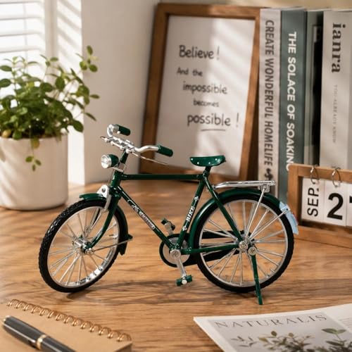 7.1 Inch Miniature Alloy Bicycle Model Metal Bike Desk Decor