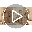 Wall-Mounted Bathroom Medicine Cabinet with Adjustable Shelf and Doors