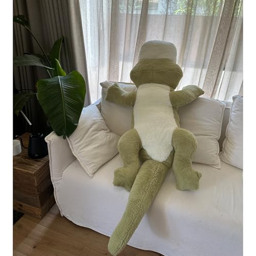 Alligator Plush Pillow, 67 inch Stuffed Animal, Home Decoration