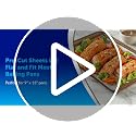 Pre-Cut Nonstick Parchment Paper Sheets, 30 Count - Easy Pop-Up Dispensing