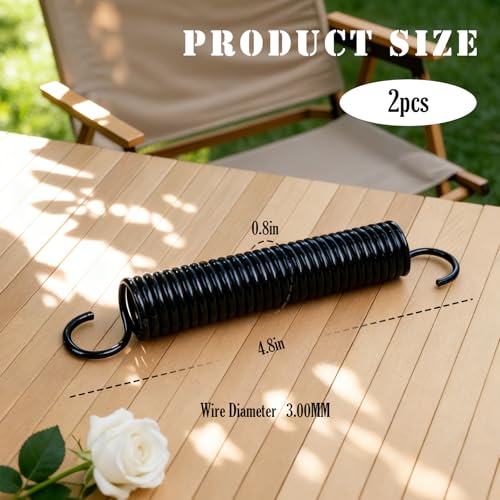 4-7/8 Inch Recliner Tension Spring Replacement for Furniture Mechanisms