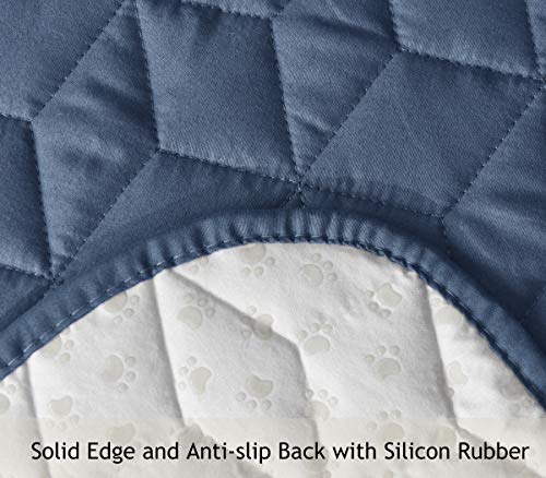 Water-Resistant Quilted Loveseat Cover for Pets and Kids - 54''