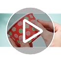 Chengu 60 Pcs 9 oz Christmas Snack Cups Red & Green - 6 Designs