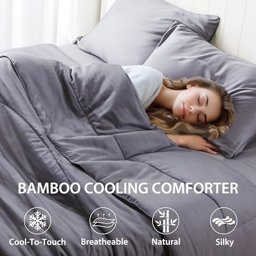 Bamboo Viscose King Size Comforter - Ultra Soft & Breathable