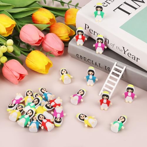 30-Piece Mini Virgin Mary Figurines - Religious Party Favors & Easter Fillers