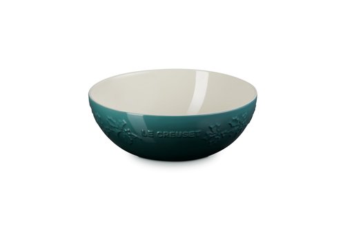 Le Creuset Stoneware Holly Collection Multi Bowl, 3.5 qt., Artichaut